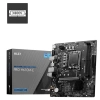 MSI PRO H610M-E DDR5 5600MHZ(OC) HDMI VGA M.2 mATX 1700P