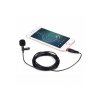Newface 3.5mm Jak 1.5 Metre Double Mikrofon - Siyah