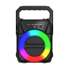Newface ABS-1309 RGB FM Kablosuz Hoparlör - Siyah