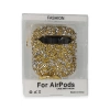Newface Airpods 2 (2.nesil) Mira Taşlı Kılıf - Gold