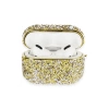 Newface Airpods Pro 2 (2.nesil) Luz Taşlı Kılıf - Gold