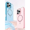 Newface Apple iPhone 15 Pro Max Live Diamond Magsafe Kapak