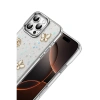 Newface Apple iPhone 16E Fiyonk Desenli Kapak