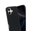 Newface Apple iPhone 17 Nano içi Kadife Silikon - Siyah