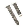 Newface Apple Watch 38mm Creeper Desenli Kordon - Kahverengi