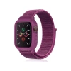 Newface Apple Watch 38mm Hasırlı Cırtcırtlı Kasalı Kordon