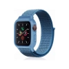 Newface Apple Watch 38mm Hasırlı Cırtcırtlı Kasalı Kordon