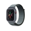 Newface Apple Watch 42mm Hasırlı Cırtcırtlı Kasalı Kordon