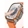 Newface Apple Watch Ultra 49mm Alüminyum Kasa Cam Ekran Koruyucu