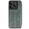 Newface General Mobile Era 30 Kılıf Flip Cover - Koyu Yeşil