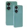 Newface Huawei Nova 12 SE Kılıf Auto Focus Karbon Kapak - Koyu Yeşil