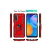 Newface Huawei P Smart 2021 Kılıf Sofya Yüzüklü Silikon Kapak