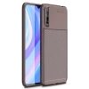 Newface Huawei P Smart S Kılıf Auto Focus Karbon Kapak