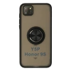 Newface Huawei Y5P Kılıf Montreal Yüzüklü Silikon Kapak