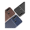 Newface Huawei Y6P Kılıf Auto Focus Karbon Kapak