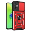 Newface İnfinix Hot 30 4G Kılıf Pars Lens Yüzüklü Silikon