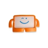 iPad 10.2 (7.nesil) Kılıf Karakter Tablet Silikon - Turuncu