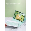 Newface iPad 2022 10.9 (10.nesil) Kılıf KC01 Smart Klavyeli Tablet Kılıfı - Lila