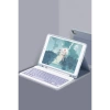 Newface iPad Air 11 (2024) Kılıf KC01 Smart Klavyeli Tablet Kılıfı - Lacivert