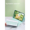 Newface iPad Air 11 (2024) Kılıf KC01 Smart Klavyeli Tablet Kılıfı - Lacivert