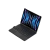 Newface iPad Pro 11 (2024) F11 ATS Kılıf Magic Dönen Klavyeli Tablet Kılıf - Siyah