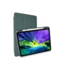 Newface iPad Pro 11 (2024) Kılıf Kalemlikli Mars Tablet Kılıfı - Koyu Yeşil