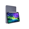 Newface iPad Pro 11 (2024) Kılıf Kalemlikli Mars Tablet Kılıfı - Lila
