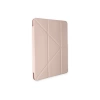 Newface iPad Pro 11 (2024) Kılıf Kalemlikli Mars Tablet Kılıfı - Rose Gold