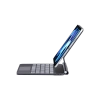 iPad Pro 11 (2024) Kılıf X7P Magic Manyetik Klavyeli Tablet Kılıfı - Siyah