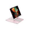 Newface iPad Pro 12.9 (2021) Kılıf Magic Dönen Klavyeli Tablet Kılıf