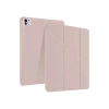 Newface iPad Pro 13 (2024) Kılıf Kalemlikli Mars Tablet Kılıfı - Rose Gold
