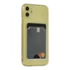 Newface iPhone 11 Kılıf Kart Şeffaf Silikon - Şeffaf