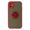 Newface iPhone 11 Kılıf Montreal Yüzüklü Silikon Kapak