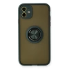 Newface iPhone 11 Kılıf Montreal Yüzüklü Silikon Kapak