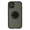 Newface iPhone 11 Kılıf Montreal Yüzüklü Silikon Kapak