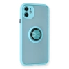 Newface iPhone 11 Kılıf Montreal Yüzüklü Silikon Kapak