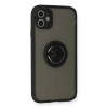 Newface iPhone 11 Kılıf Montreal Yüzüklü Silikon Kapak