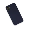 Newface iPhone 11 Kılıf Nano içi Kadife Silikon - Lacivert