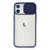 Newface iPhone 11 Kılıf Palm Buzlu Kamera Sürgülü Silikon