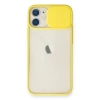 Newface iPhone 11 Kılıf Palm Buzlu Kamera Sürgülü Silikon
