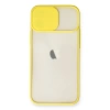 Newface iPhone 11 Kılıf Palm Buzlu Kamera Sürgülü Silikon