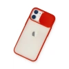 Newface iPhone 11 Kılıf Palm Buzlu Kamera Sürgülü Silikon