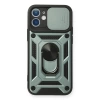 Newface iPhone 11 Kılıf Pars Lens Yüzüklü Silikon