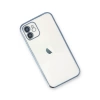 Newface iPhone 11 Kılıf Razer Lensli Silikon - Açık Mavi