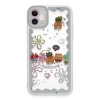 Newface iPhone 11 Kılıf Sweet Desenli Silikon Kapak - Açık Mavi