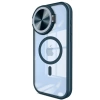 Newface iPhone 11 Kılıf Teleskop Lens Magsafe Silikon Kapak - Lacivert