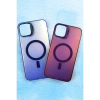 Newface iPhone 11 Primera Magsafe Standlı Kapak - Bordo