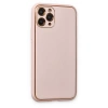 Newface iPhone 11 Pro Kılıf Coco Deri Silikon Kapak