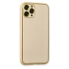 Newface iPhone 11 Pro Kılıf Coco Deri Silikon Kapak