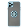 Newface iPhone 11 Pro Kılıf Montreal Yüzüklü Silikon Kapak